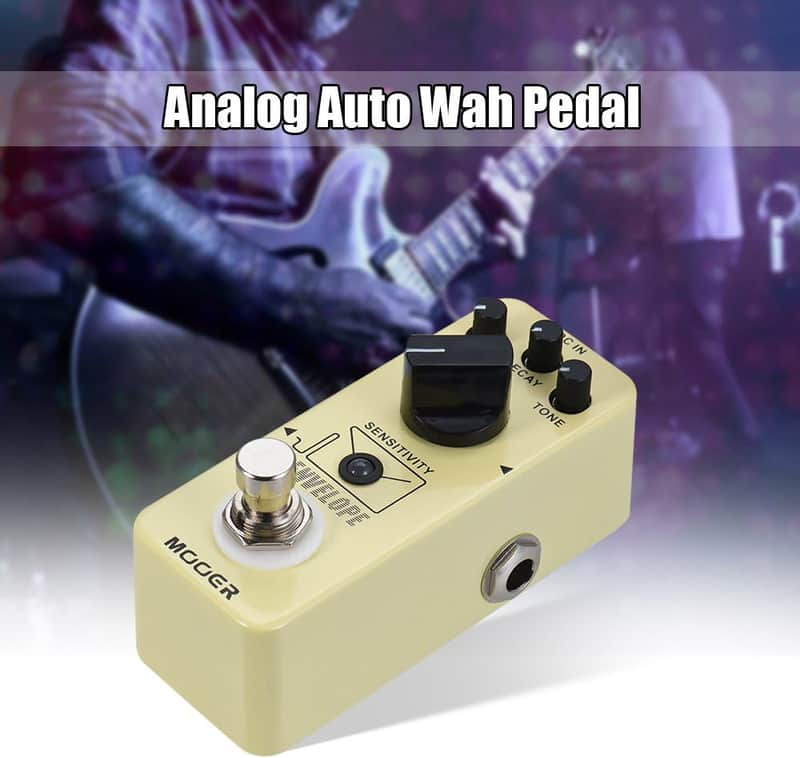 Mooer MAW2 Envelope Analogue Wah Pedal, Cream White image 1