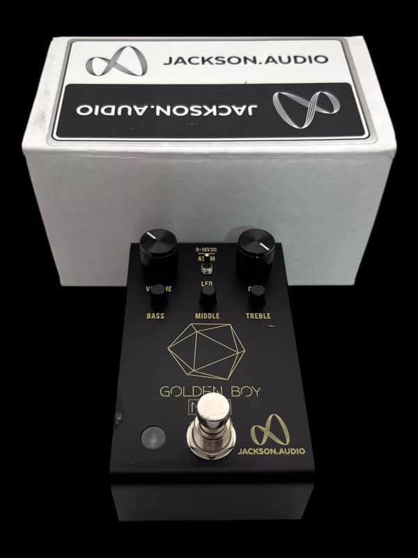 Jackson Audio Golden Boy Mini Joey Landreth Signature Overdrive 2023 - Present - Black X8186 image 1