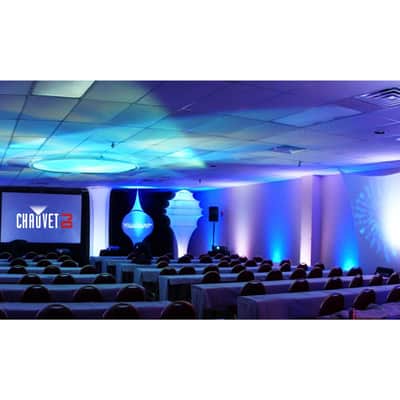 Chauvet DJ SLIMPARQ12ILS ILS Quad-Color LED Par Light Fixtures 4 Pack w Gear Bag image 6