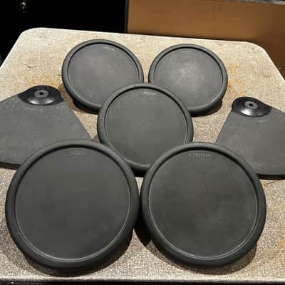 Yamaha TP65 PCY65 Electronic Drum & Cymbal Pads - Black - Set of 6 image 1