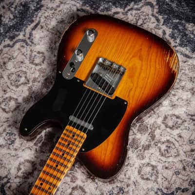 Fender Custom Shop ’51 Telecaster Relic Chocolate 2-Tone Sunburst image 11