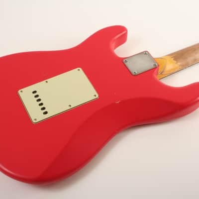 Nash Guitars S-63 Fiesta Red Lollar Pickups image 6