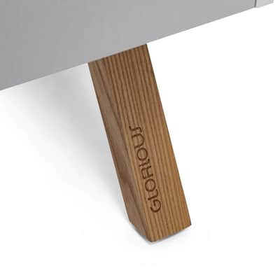 Glorious Turntable Lowboard - White image 10