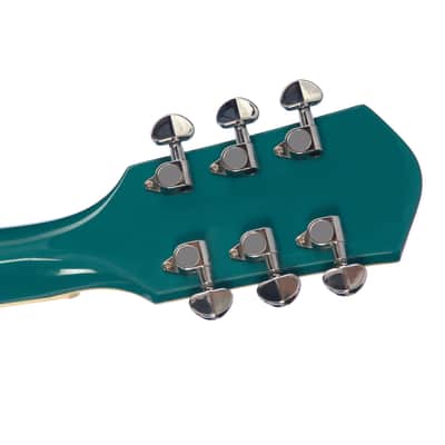 Airline Guitars H77 Vintage Teal Left Handed Bild 11