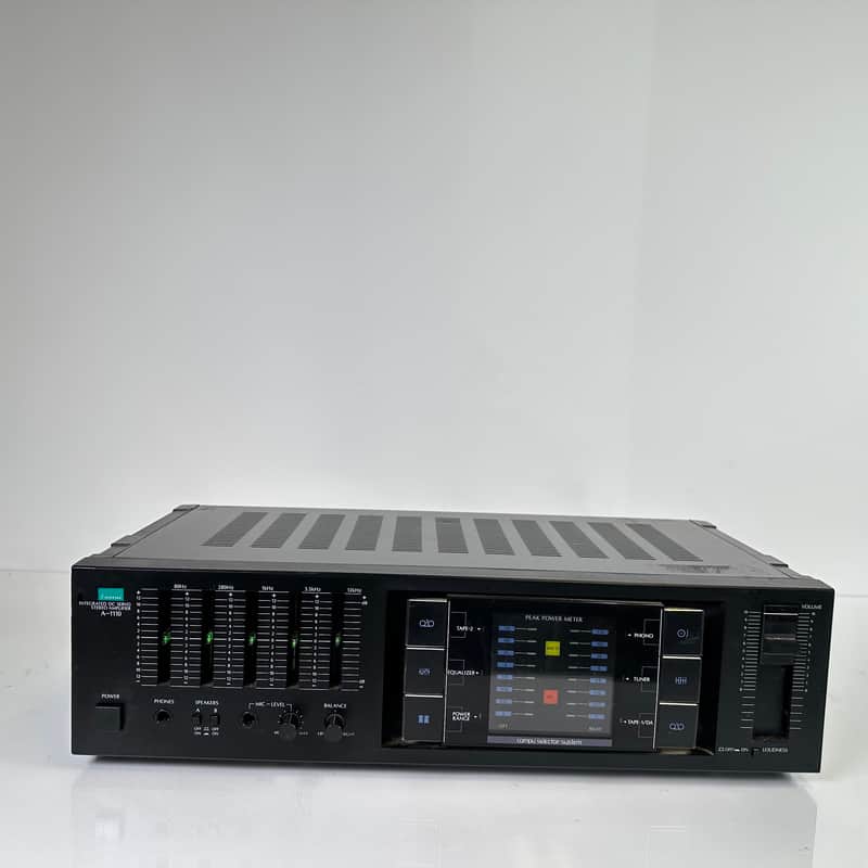 1980s Sansui A-1110 Integrated DC Servo Stereo Amplifier | Reverb
