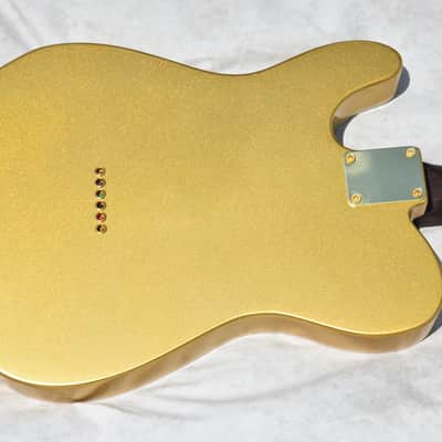 Custom Pre-order! Thinline Telecaster HH 2024 Gold Lightweight DiMarzio Tone Zone Kluson Icon image 19