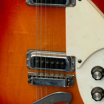 Rickenbacker 620/12 12-string 1980 - beautiful Fireglo example like Mike Campbell played forever ! image 9