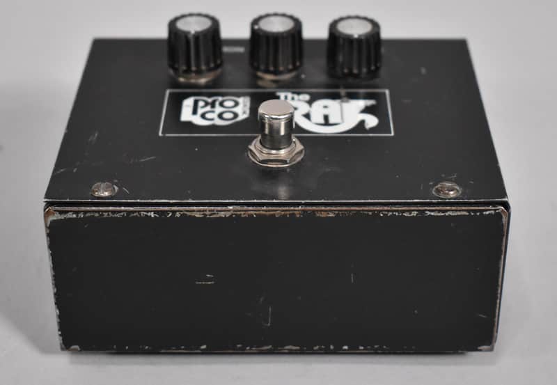 1978 Pro Co Rat V1 Big Box Distortion Fringe Logo | Reverb