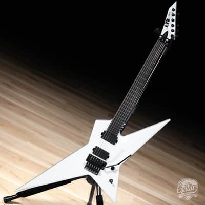 ESP LTD RS-1000 Random Star EMG Floyd Rose Guitar – Pearl White image 1
