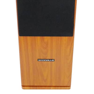 (2) Rockville Rocktower 64B Wood Home Tower Speakers+Bluetooth/Wifi Amp+Sub image 8