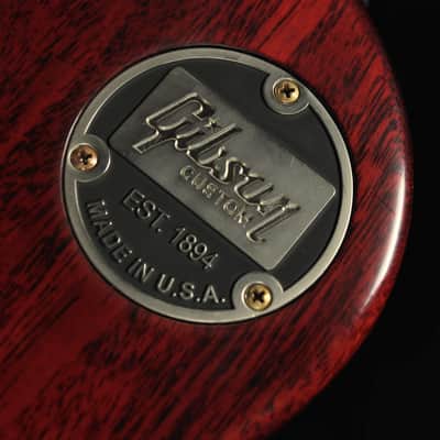 Gibson Custom Shop '59 Les Paul -Bullion Toggle Switch Cover Back Plate Badge “EST 1894"~R7 R8 R9 R0 image 6