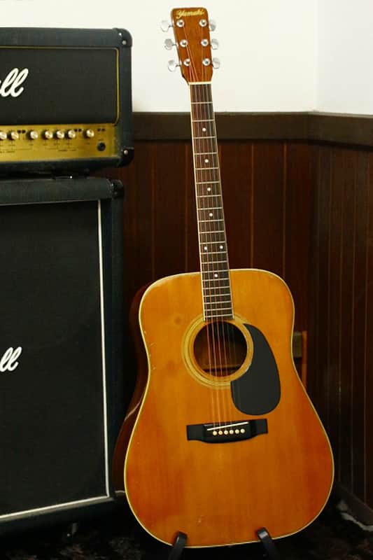 Yamaki アコースティックギター　F 120 YAMAKI 1970's made Drednought F-120 With Mic/Electric Acoustic