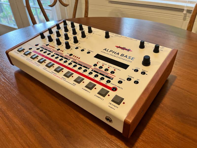 JoMox Alpha Base Analog Drum Synthesizer 2017 - Present - White / Natural image 1