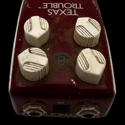 Danelectro Billionaire Texas Trouble Overdrive 2018 - Red/Cream X5486 image 3