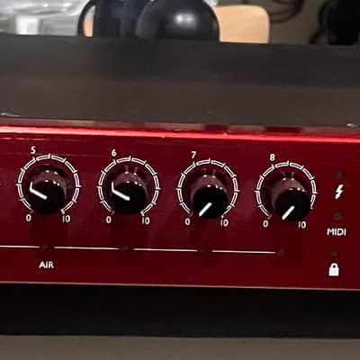 Focusrite Clarett 8Pre USB Audio Interface 2010s - Red image 2