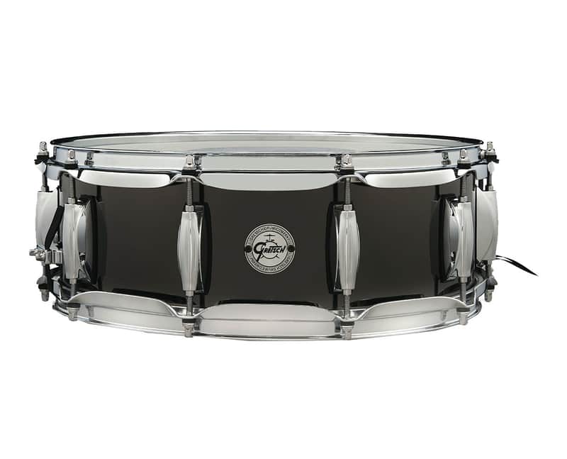 Gretsch Drums 5x14" Black Nickel Over Steel Snare Drum image 1