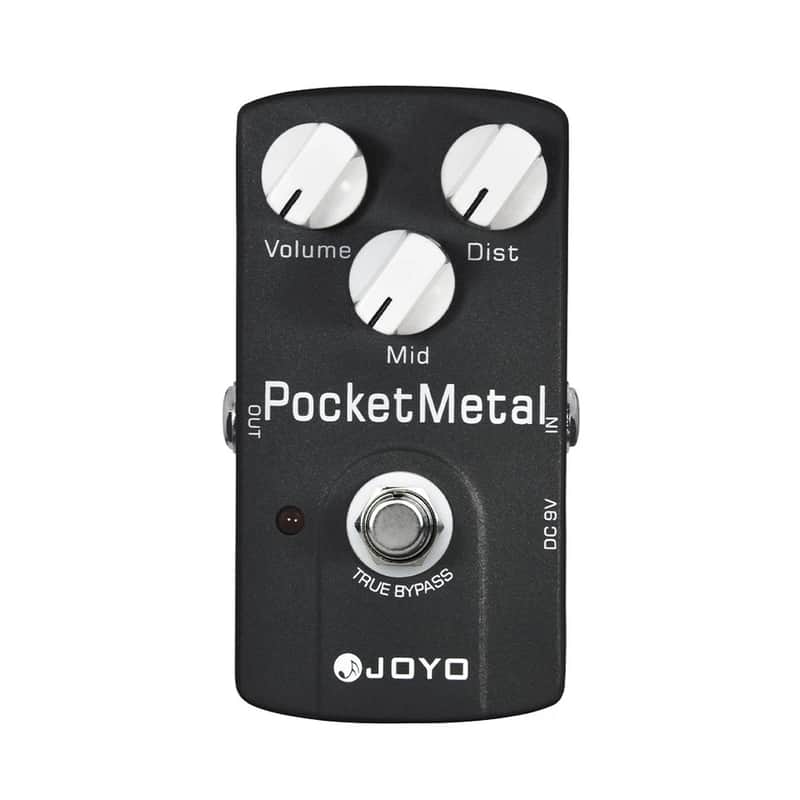 Joyo JF-35 Metal Distortion Pedal Huge Distortion with Mid Knob Pocket Metal image 1