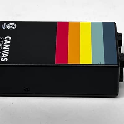 Walrus Audio Canvas Stereo Dual Line Isolator Direct Box 2022 - Present - Black w/ Rainbow Graphic image 6