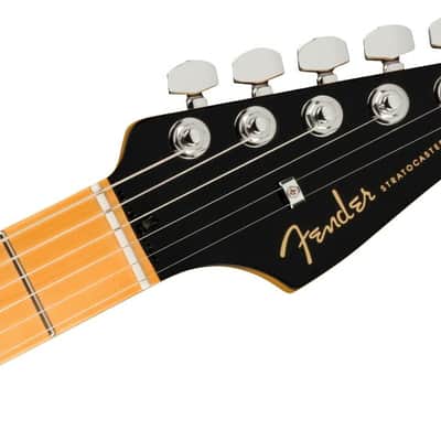 Fender American Ultra Luxe Stratocaster Maple Fingerboard, 2-Color Sunburst w/ Deluxe Hardshell Case image 5
