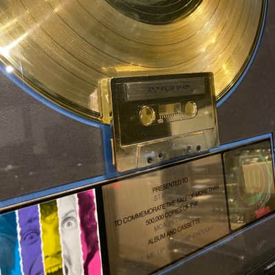 Stan Lynch Tom Petty and The Heartbreakers, RIAA, Let Me Up (I've Had Enough) Gold Record (#20) image 3