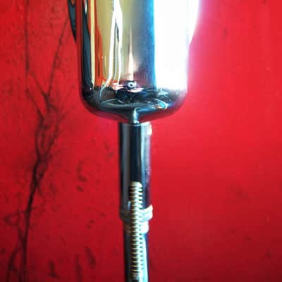 Vintage 1960's Astatic 10DA dynamic microphone Hi Z modified harp mic w F-11 adapter image 9
