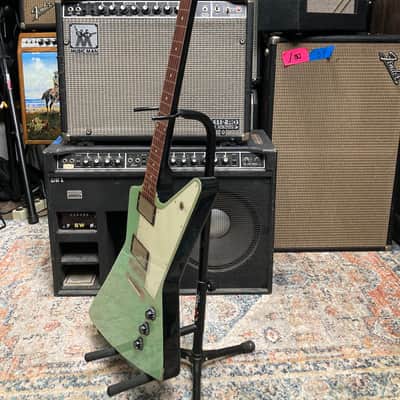 Brad Whitford’s Aerosmith, Gibson Explorer "Guitar Hero Prop" Authenticated! (#174) Sea Foam Green image 10