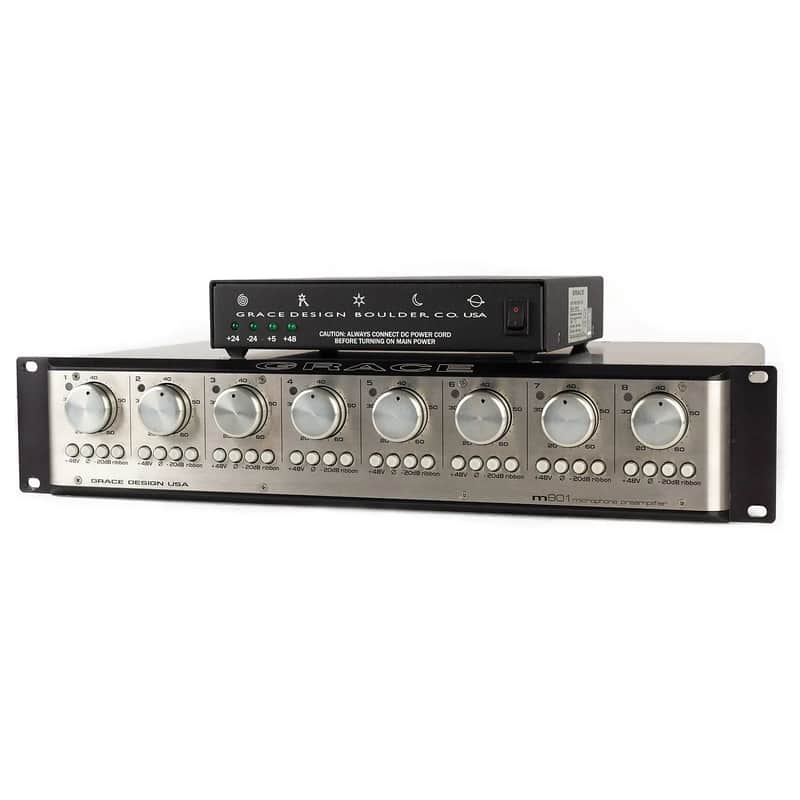 Grace Design m801 8-Channel Microphone Preamplifier | Reverb