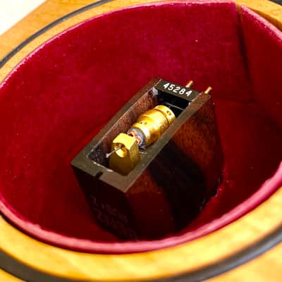 Benz Micro Ruby-Z MC Cartridge, Zebra wood, Line-contact diamond, Boron Cantilever, like new condition image 13