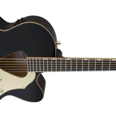 Gretsch G5022CWFE Rancher Falcon Jumbo with Fishman Pickup System 2024 - Black (INCLUDES CASE AND FREE RETRO WALL CLOCK) image 3
