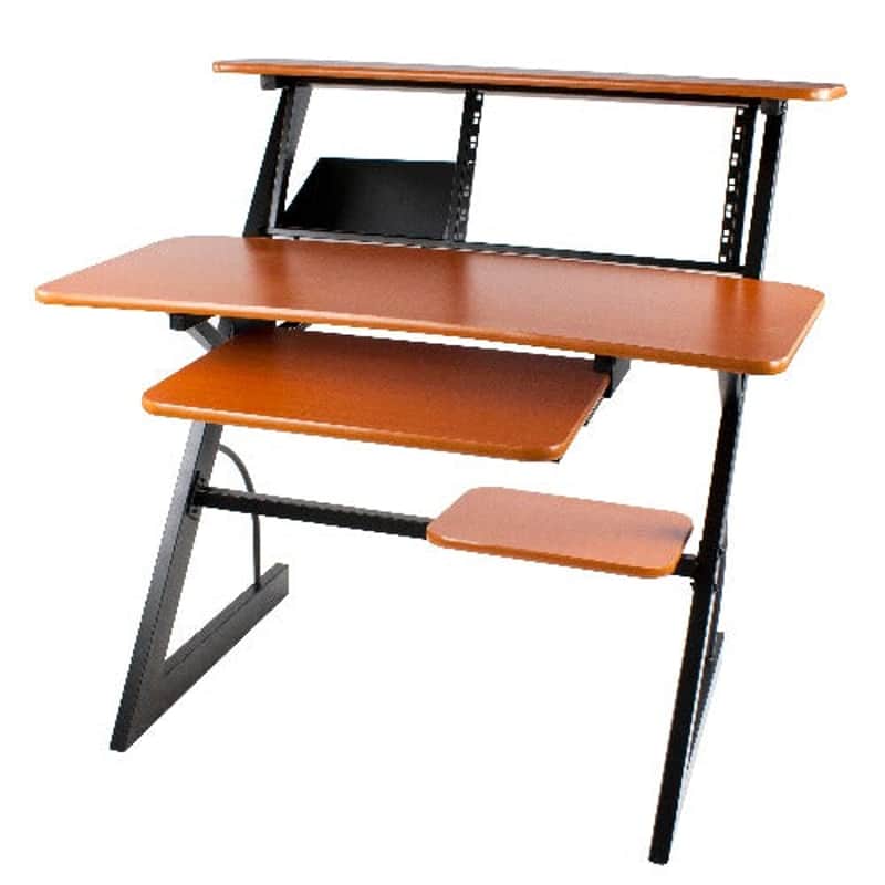 Yorkville SD2 Medium Studio Desk Workstation (Woodgrain) image 1