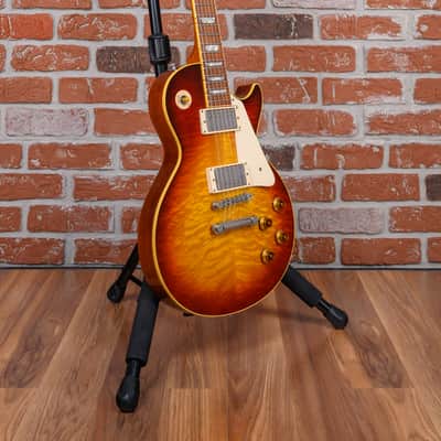 Gibson Custom Shop Historic Collection 40th Anniversary '59 Les Paul Standard Reissue Flame Maple Top Heritage Cherry Sunburst 1999 w/OHSC image 3