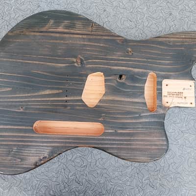 Guitar Body Telemaster Style Nitro Finish Barncaster Pinecaster Nomoonlaser image 1