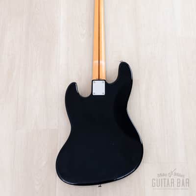2012 Fender Aerodyne Jazz Bass PJ Electric Bass Guitar Black, Japan MIJ image 3
