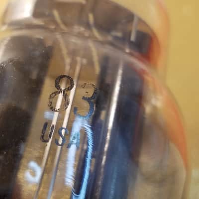 RCA etc. Type 83 tNOS AT1000 TESTED Vacuum Tube balanced Hickok Full-wave rectifier 1932-1966 image 5