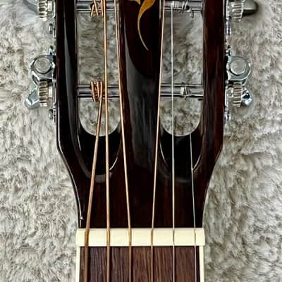 Tagima FS 500 NC EQ Solid Cedar Top Acoustic Electric Guitar - Natural -B Stock image 7