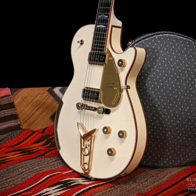 2015 Gretsch Custom Shop Penguin Stephen Stern Masterbuilt “Aged White” image 3