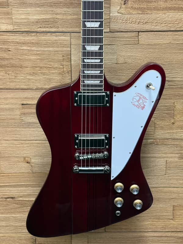 Epiphone Firebird Electric Guitar 2026 - Wine Red- w/gig bag- New! image 1