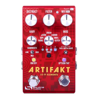 New Source Audio SA280 Artifakt Lo-fi Elements Multi Effects Guitar Pedal image 1