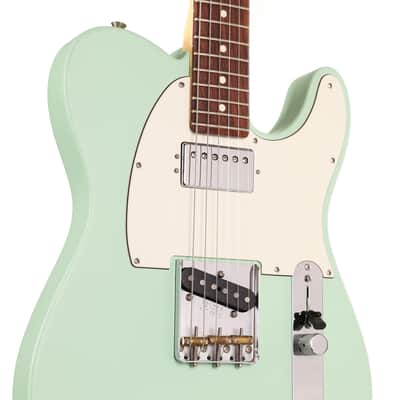 Fender American Performer Telecaster Hum Satin Surf Green 2022 image 5