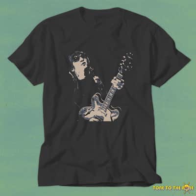 Lennon and Epiphone T-Shirt Black - X-Large image 2