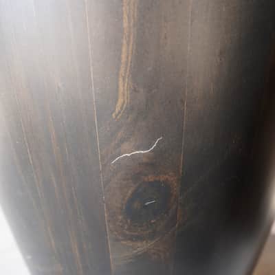 Latin Percussion Raul Rekow Dark Walnut/New Zealand Pine Top Tuning Sig. Conga Set (Quinto/Conga) image 15
