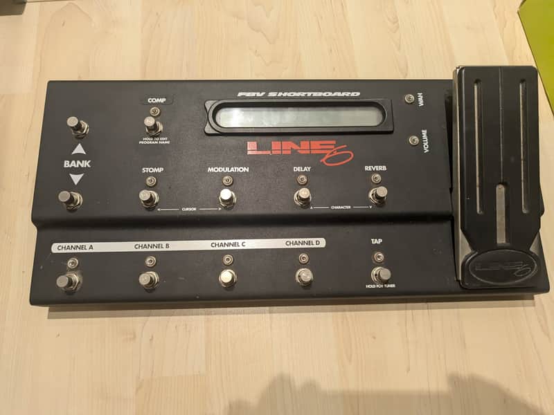 Line 6 FBV Shortboard Foot Controller 2010s - Black image 1