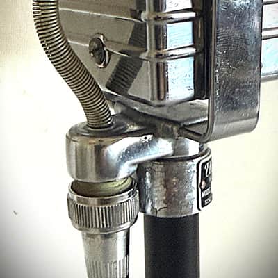 Awesome 1940s Electro Voice V1 Ribbon Microphone, new ribbon, stand & cable incl image 6