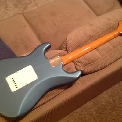 Rare Custom Clay Dot Squier Classic Vibe 60's Stratocaster image 7