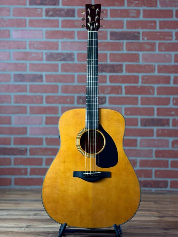 Yamaha FGX2 Red Label Dreadnought Acoustic-electric Guitar - Natural Matte image 1