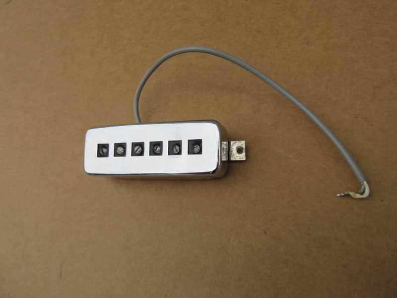 Vintage Univox Semi Hollow Body Guitar Bridge Pickup Japan Teisco Nice Condition image 1