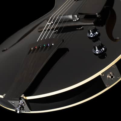 Collings Eastside Jazz LC, Hollow Body Thinline, Jet Black - NEW image 11