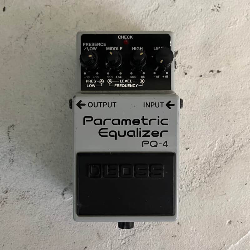 Boss PQ-4 Parametric Equalizer (Silver Label) 1991 - 1996 - White image 1