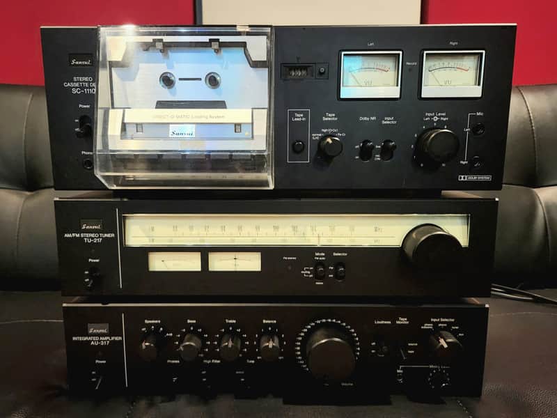 Sansui Complete Stereo System AU-317 / TU-217 / SC-1110 image 1