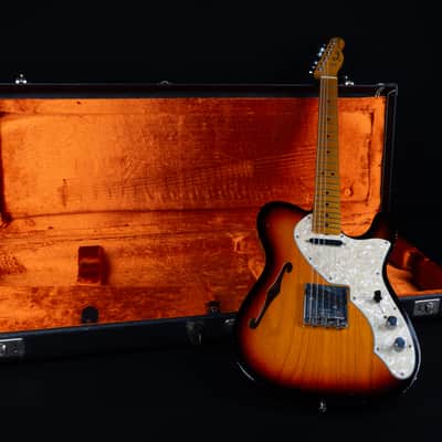 Fender Greg Fessler Masterbuilt 1969 Telecaster Thinline 2010 - Sunburst image 22